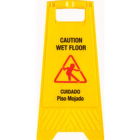 First Street Sign Board, Wet Floor, 1 Each