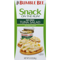 Bumble Bee Tuna Salad, Fat-Free, with Wheat Crackers, 3.5 Ounce