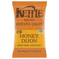 Kettle Potato Chips, Honey Dijon, 7.5 Ounce