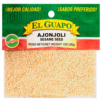 El Guapo Whole Sesame Seed (Ajonjolí Entero), 1 Ounce