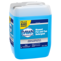 Dawn Professional Pot & Pan Detergent, 5 gl, 640 Ounce