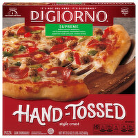 DiGiorno Pizza, Hand-Tossed Style Crust, Supreme, 21.3 Ounce