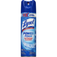 Lysol Bathroom Cleaner, Power Foam, 24 Ounce