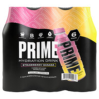 Prime Hydration Drink, Strawberry Banana, 6 Each