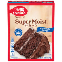 Betty Crocker Cake Mix, Chocolate Fudge, 13.25 Ounce