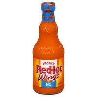 Frank's RedHot Mild Wings Hot Sauce, 12 Fluid ounce