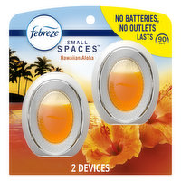 Febreze Odor-Fighting SMALL SPACES Air Freshener, Hawaiian Aloha, 2ct, 2 Each