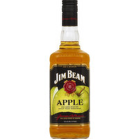 Jim Beam Whiskey, Kentucky Straight Bourbon, Apple, 750 Millilitre