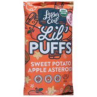 LesserEvil Lil' Puffs, Sweet Potato Apple Asteroid, 2.5 Ounce