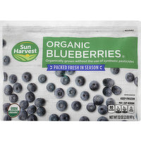 SUN HARVEST Blueberries, Organic, 32 Ounce