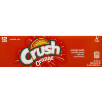 Crush Soda, Orange, 12 Pack, 144 Ounce