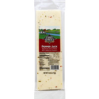 First Street Cheese, Pepper Jack, 5 Pound