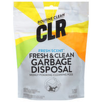 Clr Cleaning Pods, Garbage Disposal, Fresh Scent, 5 Each