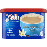 Maxwell House French Vanilla Cafe Beverage Mix, 8.4 Ounce