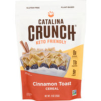 Catalina Crunch Cereal, Keto Friendly, Cinnamon Toast, 9 Ounce