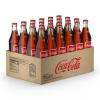 Coca-Cola  Mexican Coke Soda Soft Drink, Cane Sugar, 24 Each