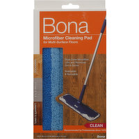 Bona Cleaning Pad, Microfiber, 1 Each