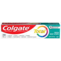 Colgate Toothpaste, Fresh Mint Stripe, Gel, 5.1 Ounce