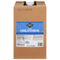 First Street Canola Frying Oil, Clear, 35 Pound