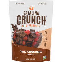 Catalina Crunch Cereal, Keto Friendly, Dark Chocolate, 9 Ounce