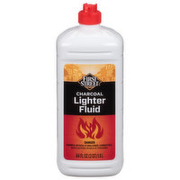 First Street Lighter Fluid, Charcoal, 64 Ounce