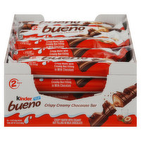 Kinder Bueno Chocolate Bar, Crispy Creamy, 20 Each