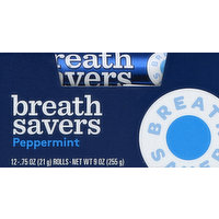 Breath Savers Breath Mints, Peppermint, 12 Each