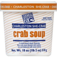 Boston Chowda Crab Soup, Charleston She-Crab, 18 Ounce