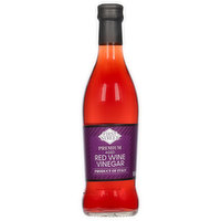 First Street Wine Vinegar, Red, Premium, Aged, 16.9 Ounce