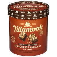 Tillamook Ice Cream, Chocolate Hazelnut, 48 Ounce
