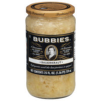 Bubbies Sauerkraut, 25 Ounce