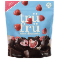 Tru Fru Nature's Raspberries, Dark Chocolate, 20 Ounce