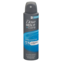 Dove Men+Care Antiperspirant, Dry Spray, Clean Comfort, 3.8 Ounce