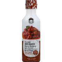 J1 BBQ Sauce, Korean, Sweet Sesame Red Chilli Sauce, 12 Ounce