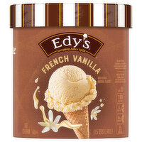 Edy's Ice Cream, French Vanilla, 47.985 Ounce