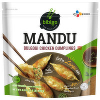 Bibigo Dumplings, Bulgogi Chicken, 24 Ounce