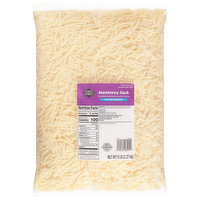 First Street Feather Shredded Cheese, Monterey Jack, 5 Pound