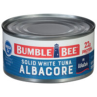 Bumble Bee Tuna in Water, Albacore, Solid White, 12 Ounce