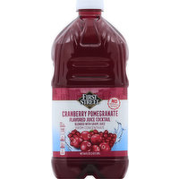 First Street Flavored Juice Cocktail, from Concentrate, Cranberry Pomegranate, 64 Ounce