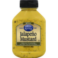 Silver Spring Mustard, Jalapeno, Spicy, 9.5 Ounce