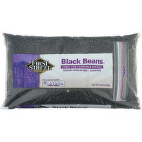First Street Black Beans, 160 Ounce