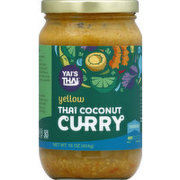 Yais Thai Curry, Thai Coconut, Yellow, 16 Ounce