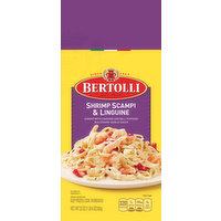 Bertolli Shrimp Scampi & Linguine With Bell Peppers in a Creamy Garlic Sauce Frozen Meal, 22 Ounce