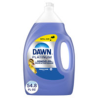 Dawn Platinum Dish Soap, Fresh Rain, 54.8 Fl Oz, 54.8 Fluid ounce