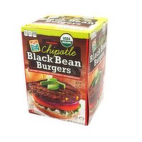 Don Lee Organic Gluten Free Black Bean Burger, 40 Ounce