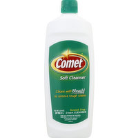 Comet Soft Cleanser, Cream, 24 Ounce