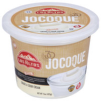 Los Altos Sour Cream, Jocoque, Natural, 15 Ounce