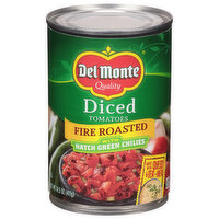 Del Monte Tomatoes, Fire Roasted, Diced, 14.5 Ounce