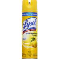 Lysol Disinfectant Spray, Lemon Breeze Scent, 19 Ounce