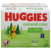 Huggies Wipes, Sensitive & Fragrance Free, 288 Each